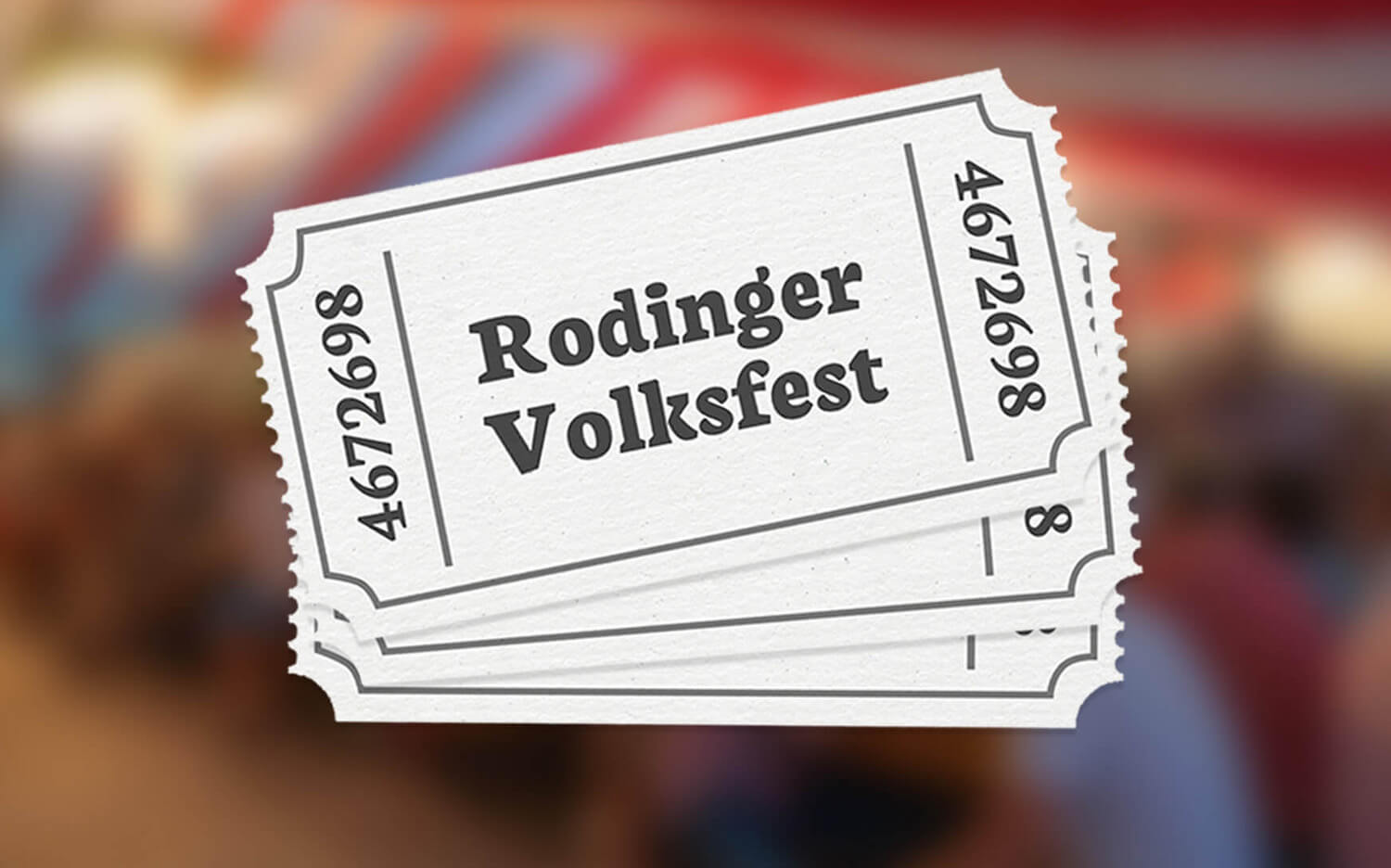 Biermarken vom Rodinger Volksfest